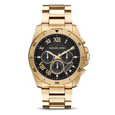 mens michael kors gold watch uk|Michael Kors men's watches black.